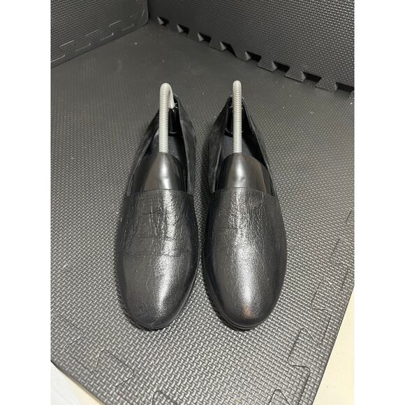 Women's Ecco Touch Ballerina Flats‎ Black Shoes Size 40 US 9-9.5 - Picture 2 of 8